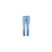 Lys Blå Slim Fit Denim Jeans