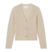 V-hals cardigan afslappet