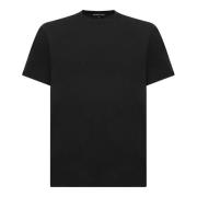 Sort Bomuld Slim-Fit T-Shirt