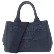 Pre-owned Canvas prada-tasker