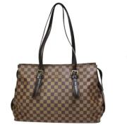 Pre-owned Canvas louis-vuitton-tasker