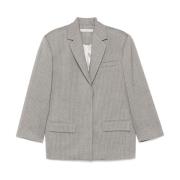 Stribet Oversize Blazer