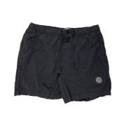 Kompas Logo Badeshorts i Sort