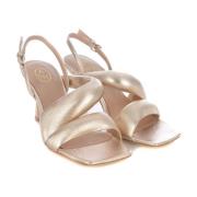 Madison Light Gold Sandal til kvinder