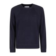 Uld Kashmir Sweatshirt med Crew Neck