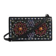 Krystal Rhinestone Crossbody Clutch Taske