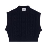 Navy Vest til Drenge