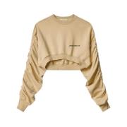 Beige Sweater Casual Trendy Minimalist