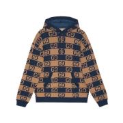 Supreme GG Intarsia-Knit Hoodie