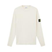 Ribbet Uld Stretch Crewneck Sweatshirt