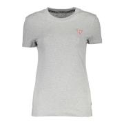 Kortærmet Logo Print Bomulds T-shirt