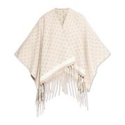 Poncho med monogram