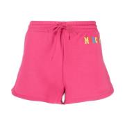 Afslappet Pink Bomuldsshorts