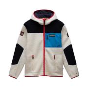 Hvid Fleece Zip Sweater Yupik