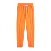 Orange sweatpants med logo