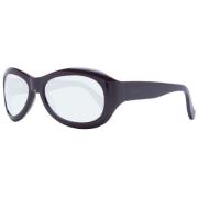 Lilla Unisex Solbriller Oval Form