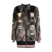 Faux Fur Bomber Jakke