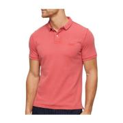 Vintage Pink Polo Skjorte