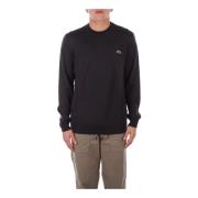 Grøn Logo Sweater Merino Uld