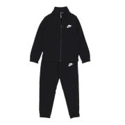 Drenge Full-zip Tracksuit Sort/Hvid