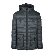 Letvægts Nylon Puffer Jakke