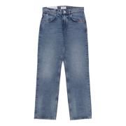 Denim Herrejeans med Lige Ben