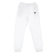 Hvid Sweatpant Sæt med Tag Hook