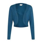 Kaffe Astrid Bolero Strik Legion Blue