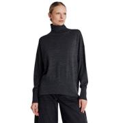 Merino Uld Høj Hals Sweater