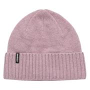 Stormy Mauve Uld Blend Beanie