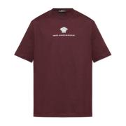 T-shirt med broderet logo