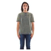 Vasket Henley Tee i 01