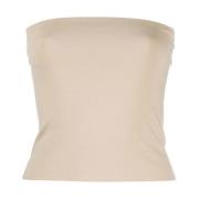 Beige Top med Stil