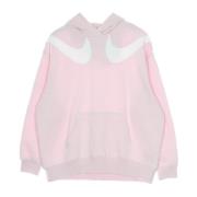 Regal Pink Fleece Hoodie med Swoosh