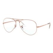 Aviator Large Metal Solbriller i Rosaguld