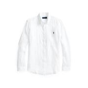 Linen Slim Fit Skjorte