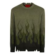 Grøn Mohair Sweater AW24