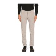 Velvet Stribet Slim Fit Chino Bukser