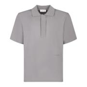 Beige Polo Shirt Elegant Stil