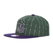 Milwaukee Bucks Pinstripe Snapback Cap