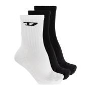 Tre-pakke sokker SKM-D-CREW-SPORT-SOCKS