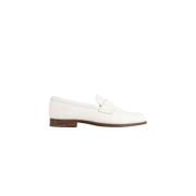 Ivory Læder Slip-On Loafers HESWALL