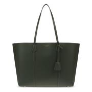 Triple-Compartment Tote Taske