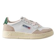 Retro 80'ernes Stil Hvide Sneakers