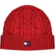 Rød Broderet Vinter Beanie Hat