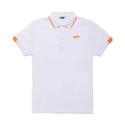 Elegant Polo Shirt med Kontrast Krave