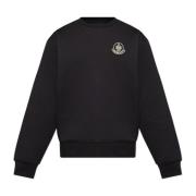 Sweatshirt med logo