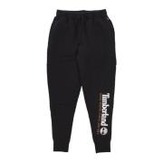 Sorte Mænds Sweatpants Elastisk Talje