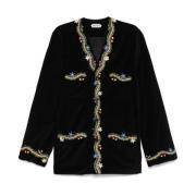 Alpineflower Jacket i Black Multi Style