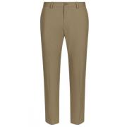 Khaki Tapered Chino Bukser